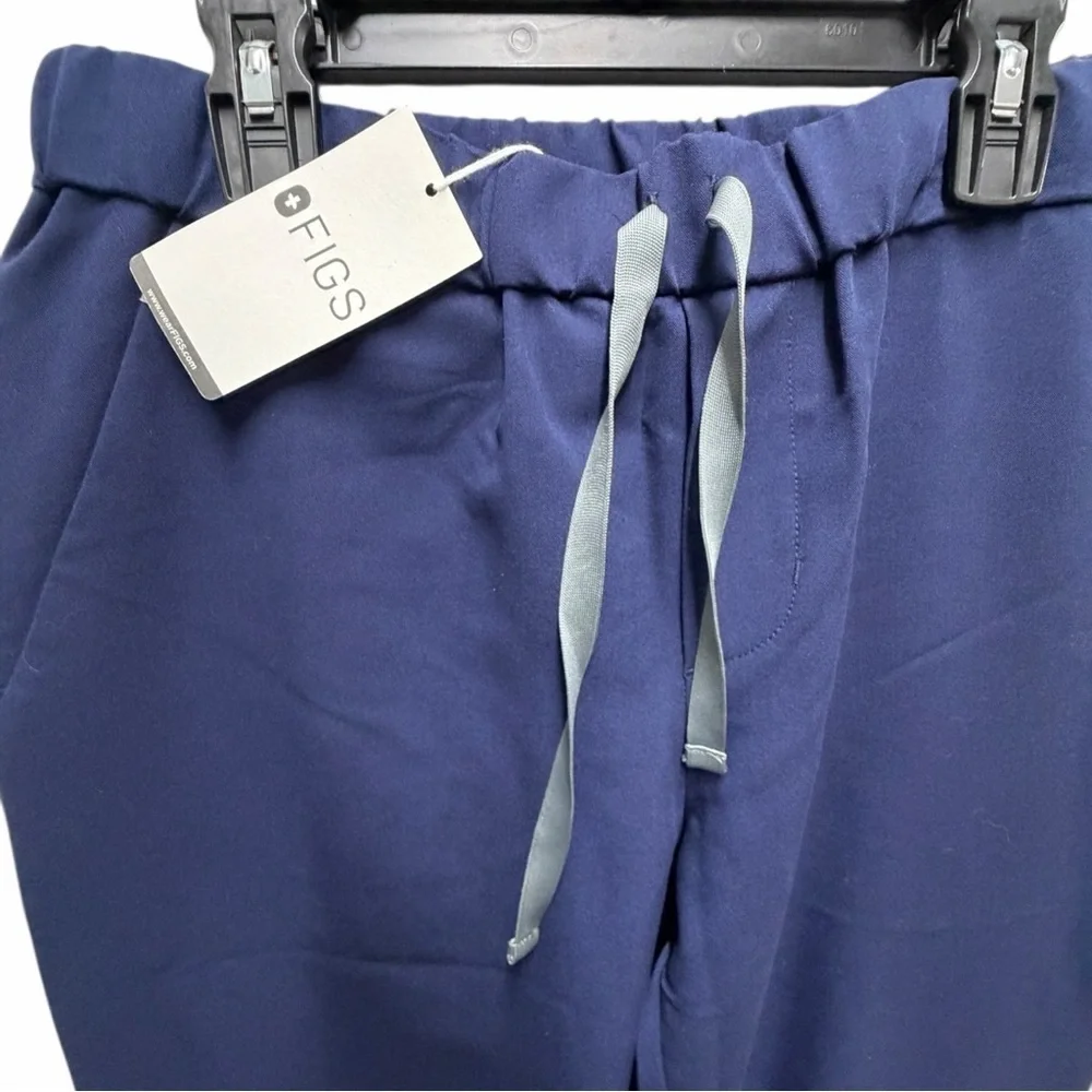 Figs Womens Dumay Skinny  Pants small Navy‎ NWT